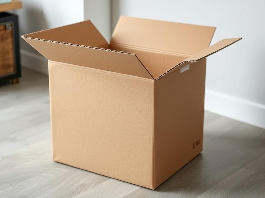 cardboard boxфото